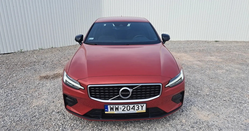 Volvo S60 cena 105900 przebieg: 156573, rok produkcji 2020 z Konstantynów Łódzki małe 106